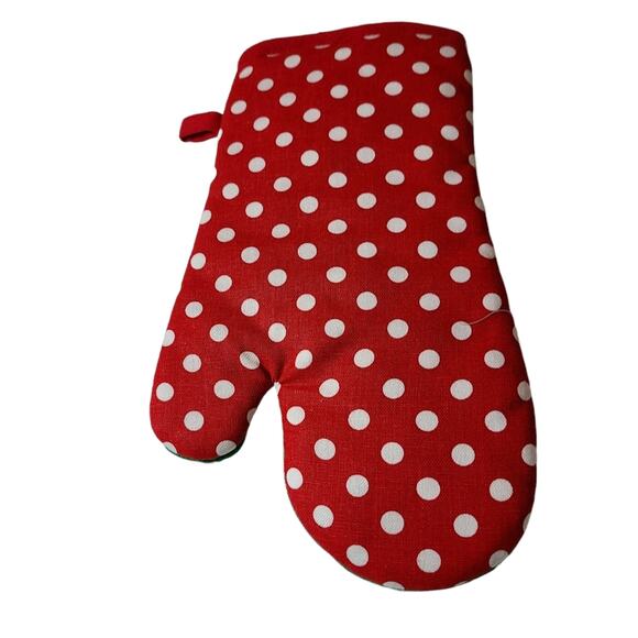 Christmas Santa Claus Green Set of 2 Oven Mitts Hot Pad Holiday Kitchen Set - Picture 3 of 9